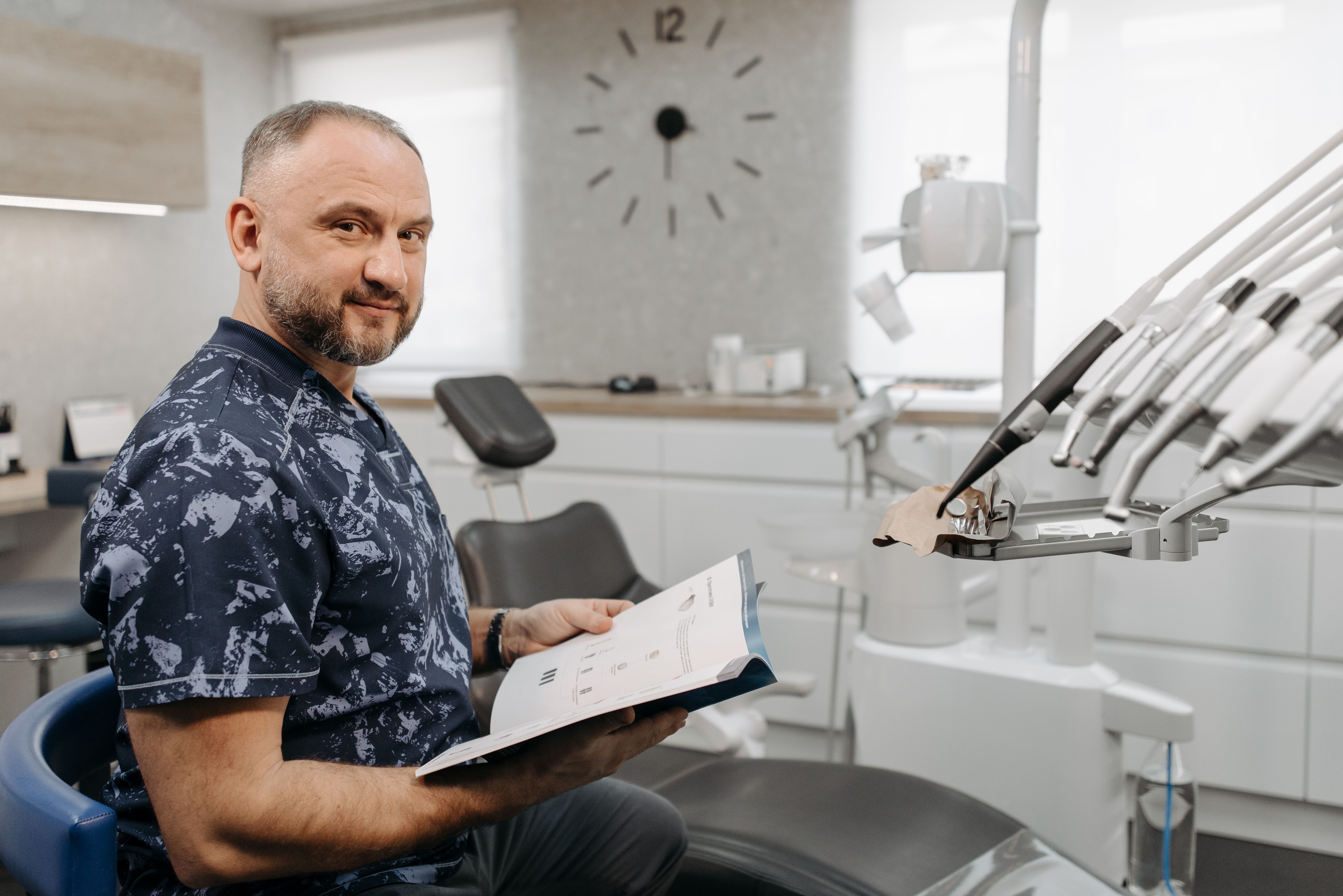 Dentist continuing to practice after a partial sale